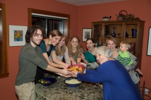 The Trowbridge Family Thanksgiving, 2013.
